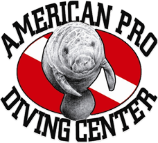 American Pro Manatee Snorkel and Diving Center logo